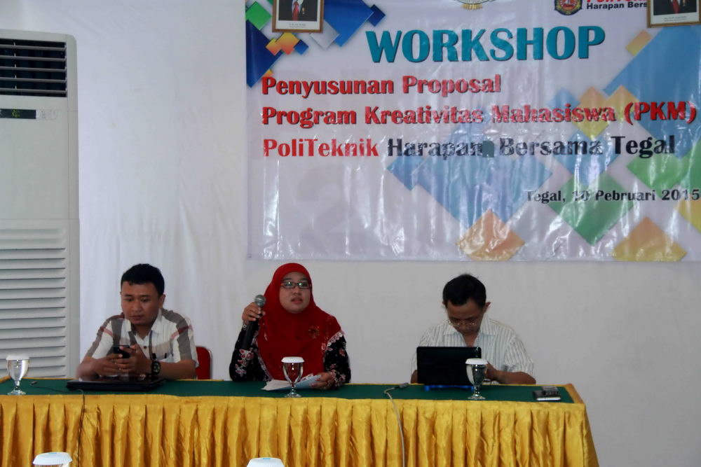 Politeknik Harapan Bersama Tegal Mengadakan Workshop Program Kreatifitas Mahasiswa (PKM)